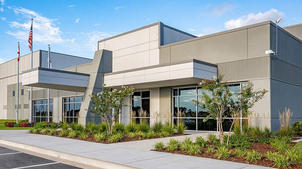 Aerojet Rocketdyne’s Advanced Manufacturing Facility opened in 2019. The company is expanding its operations in Huntsville to increase production of inert solid rocket motor components.