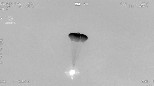 Screenshot of  re-entry mission