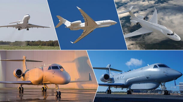 L3Harris Missionized Business Jets Set of 5