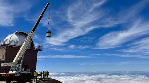 U.S. Space Force's Ground-Based Optical Sensor System receives an upgrade at the Maui Space Surveillance Complex.