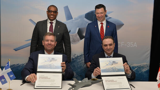MAS and Lockheed Martin partner to establish an F-35 depot in Canada, enabling in-country sustainment and creating high-skilled aerospace jobs.