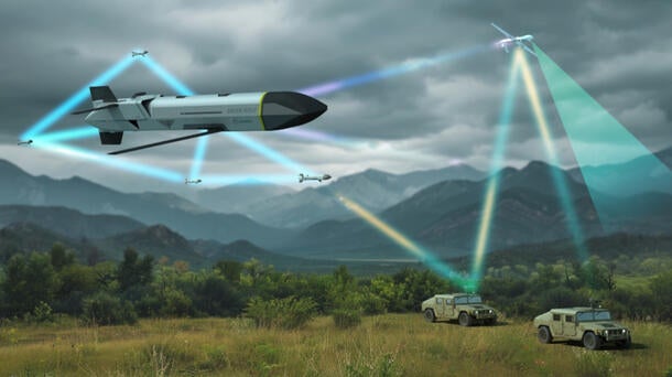 Green Wolf syncs with other launched effects and ground vehicles via digital lines