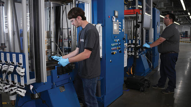 L3Harris employees at the Advanced Manufacturing Facility-South in Huntsville, Alabama