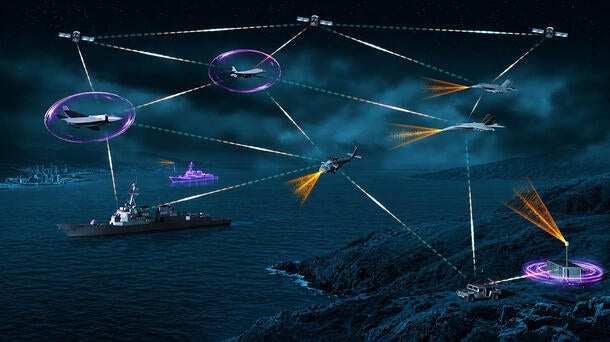 Concept image of EW invisible war