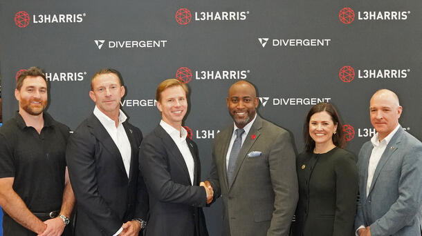 L3Harris and Divergent team members