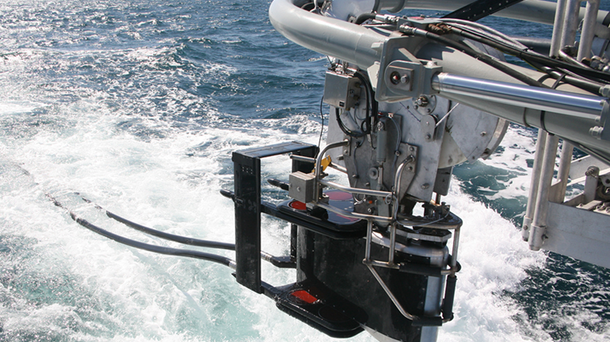 The LFATS system is used on ships to detect, track and engage all types of submarines. 