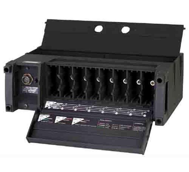 RF-5955-CH008 Secure Personal Radio Eight-Bay Lithium-Ion Battery Charger