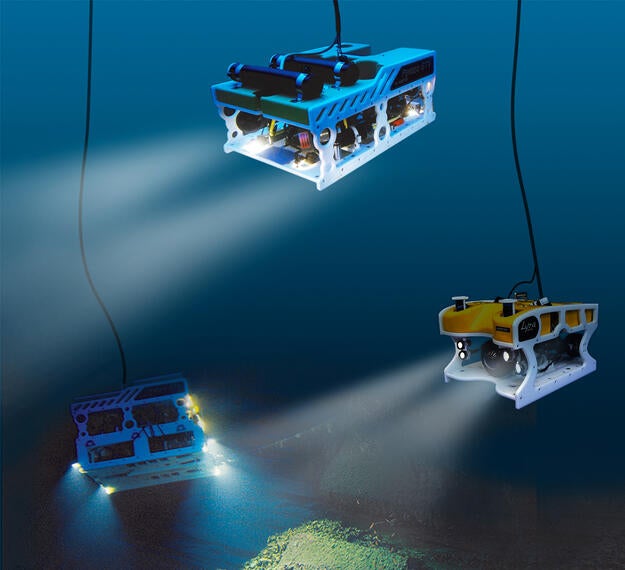 AGEOTEC ROV series, a full range of Remotely Operated Vehicles