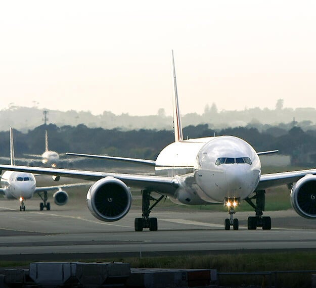 Mission Networks Demand Capacity Balancer - Planes on Runway