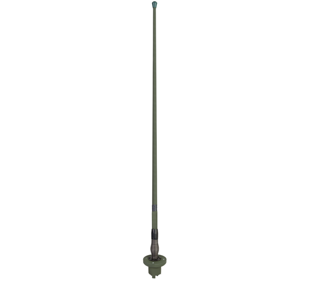 ZCG CR36 AM/FM Radio Receive Whip Antenna With OB Base, Black, Receive Only