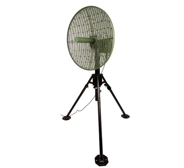RF-7800W-AT203 Rapidly Deployable Three-Foot Parabolic Antenna