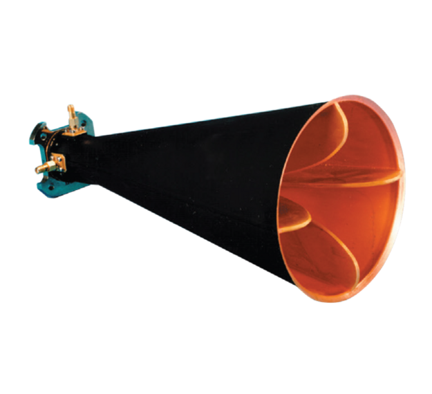 L3Harris AS-48461 Series Dual-Polarized Quad-Ridged Horn Antenna