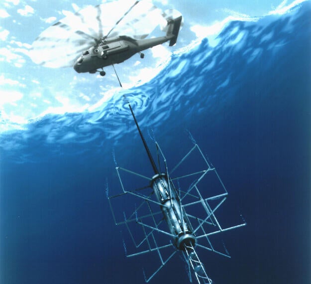 HELRAS - Helicopter Long-Range Active Sonar (1.38 kHz)
