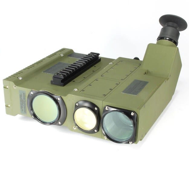 SCARAB Ground Laser Target Designator / Range Finder with MSS Thermal IR Imager
