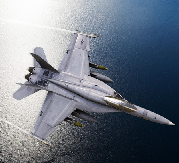 F/A-18 hero