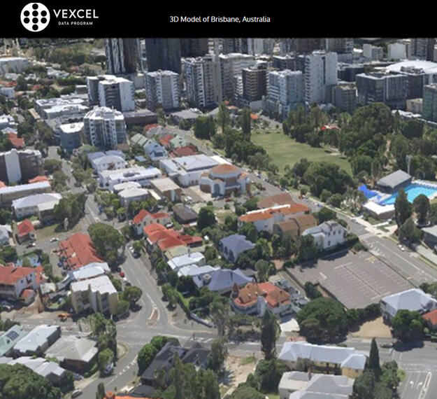 L3Harris Vexcel Data Program 3D Model Imagery, Brisbane, Australia