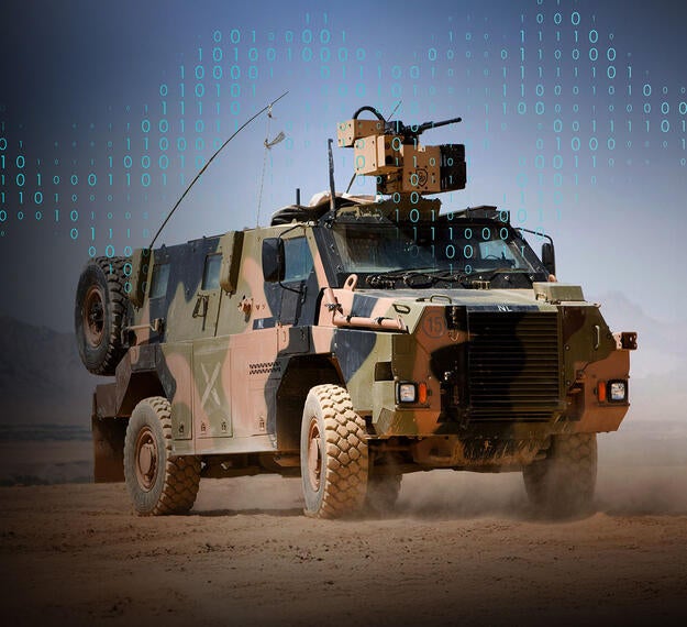 NETCASTER™ Tactical Router application in military vehicle