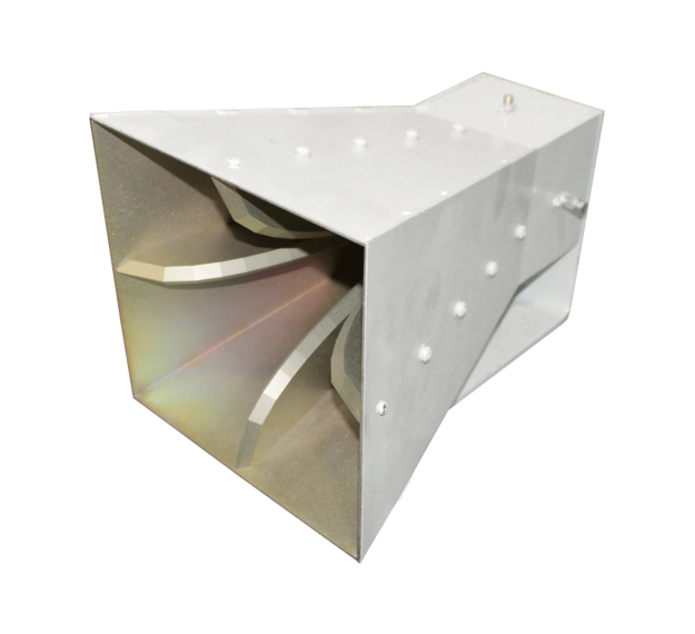 L3Harris AS-48450 Dual-Polarized Quad-Ridged Horn Antenna