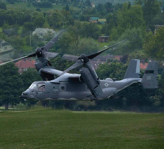 L3Harris AN/ALQ-211 Self Protection System on CV-22