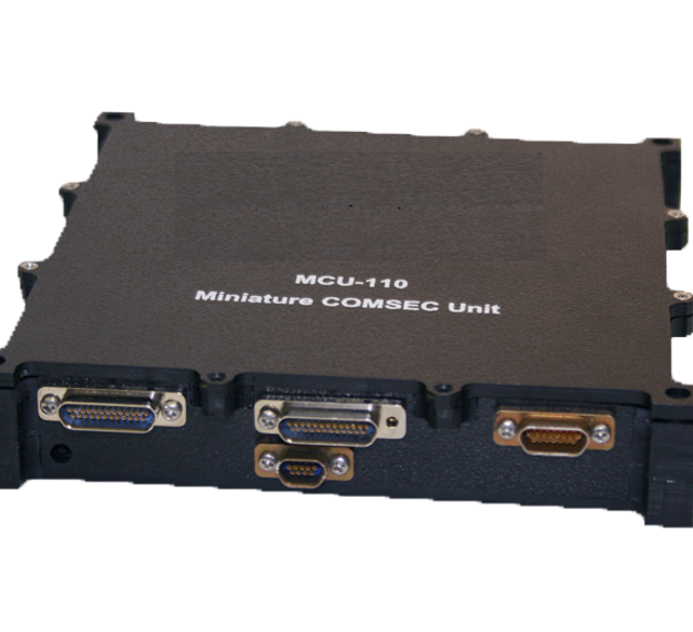 MCU-110C provides secure uplink and downlink protection for satellite communications links