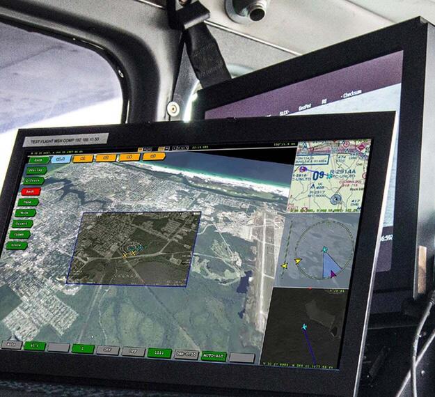 Widow® Mission Management Software screen