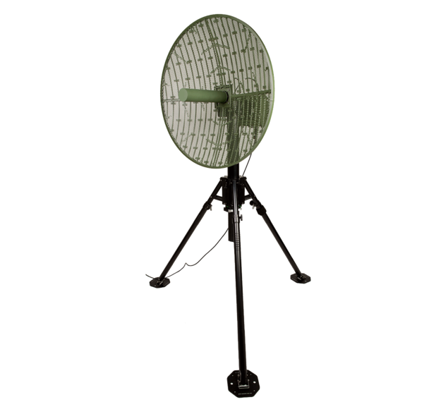RF-7800W-AT203 Rapidly Deployable Three-Foot Parabolic Antenna