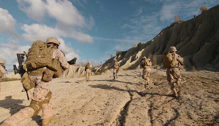 Warfighters on mission