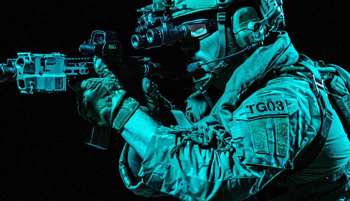 Binocular Night Vision Device (BNVD) AN/PVS-31