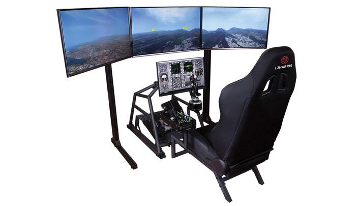 WESCAM MX-SIM Mission Training Pilot Console