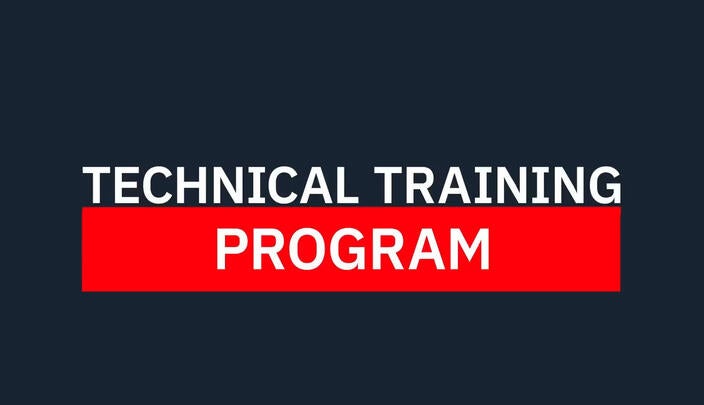 Technical Training Program video thumbnail