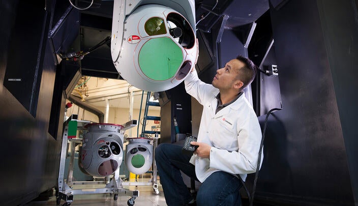 WESCAM Facility MX-20 Shaker Room