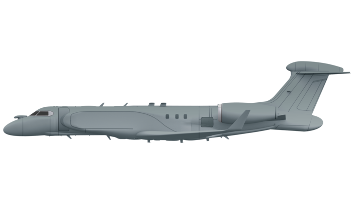 L3Harris' concept graphic of an AERIS A Gulfstream G550 Variant