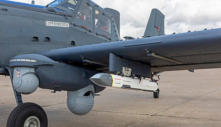 Combining launched effects with a proven mission aircraft, Red Wolf™ and Sky Warden™ expand operational reach and flexibility.