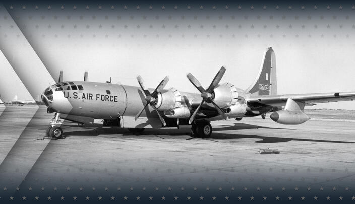 A US Air Force Jet Sits on A Runway