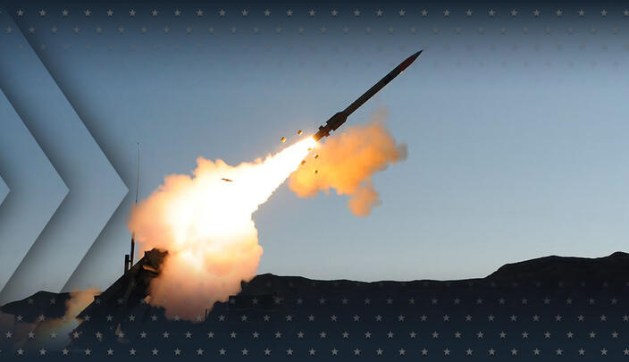PAC-3 MSE missile launch