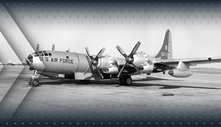 A US Air Force Jet Sits on A Runway