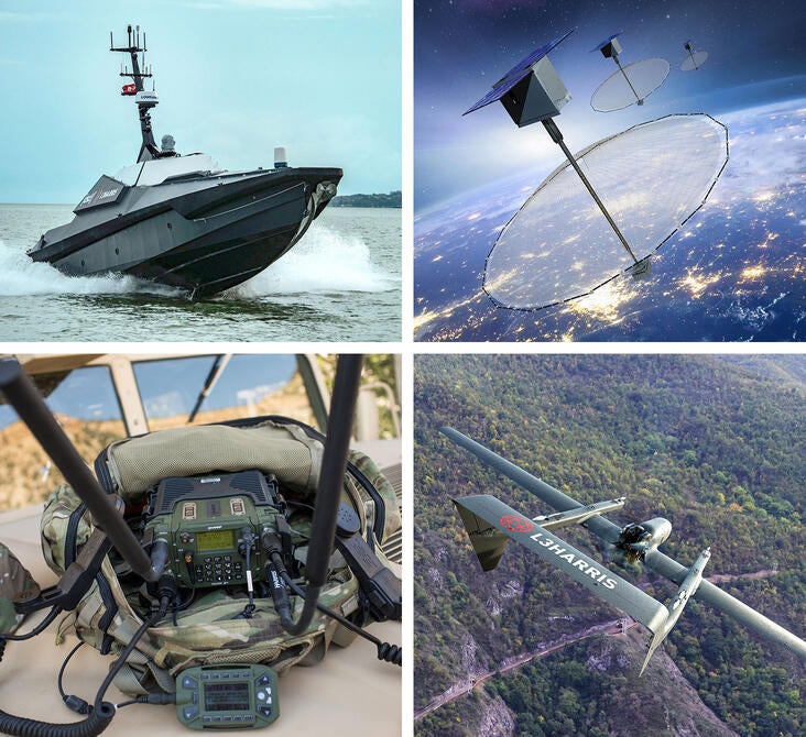 L3Harris technologies including a radio, IVER, FVR-90 and antenna