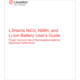 Rechargeable Battery User's Guide Whitepaper