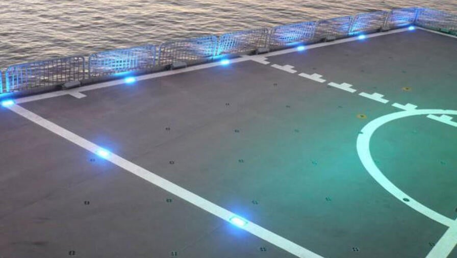 Visual Landing Aids for Helidecks and Helipads