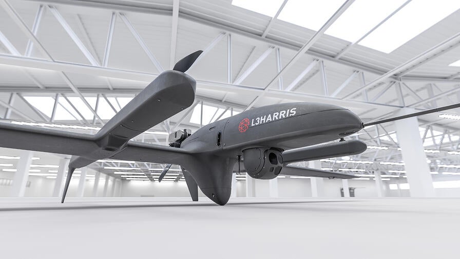 WESCAM MX-8 mounted on a FVR-90 UAV