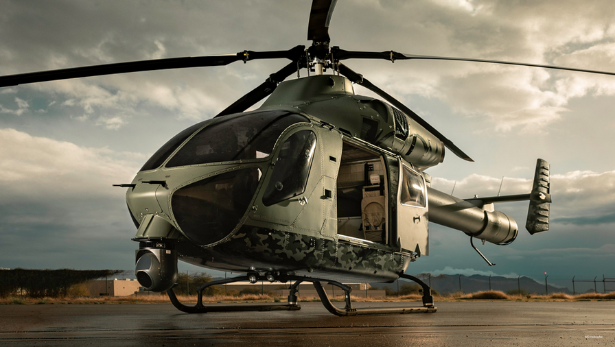 WESCAM MX-15D on MD-969 on tarmac