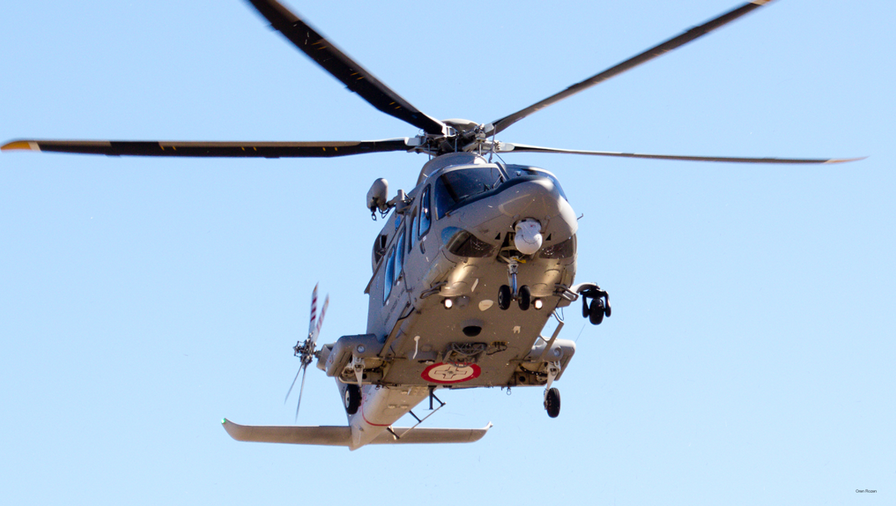 WESCAM MX-15 Forza Armati Malta AW139 hovering