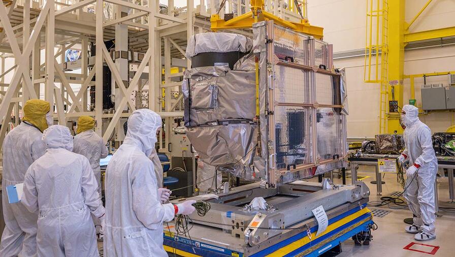 The fourth L3Harrisbuilt Advanced Baseline Imager being integrated