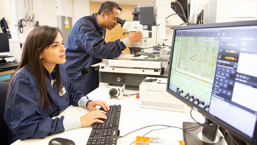 Microelectronics lab image