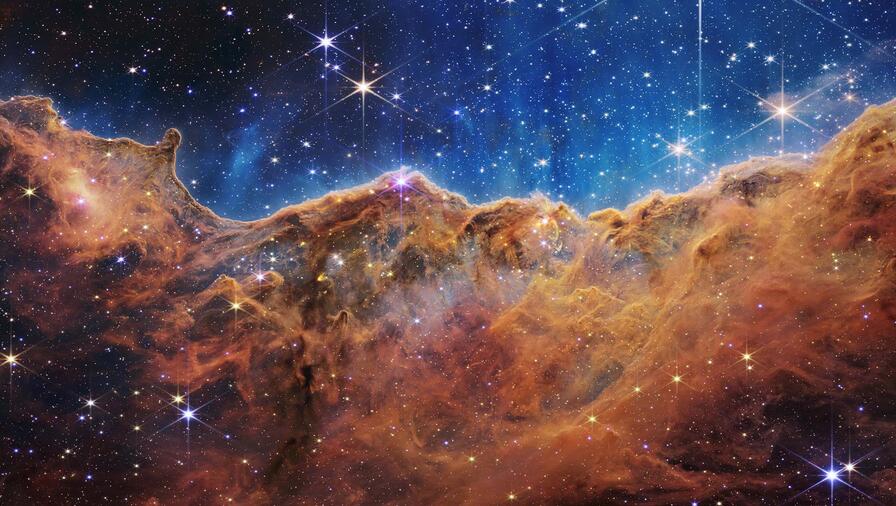 Star-forming region NGC 3324 in the Carina Nebula