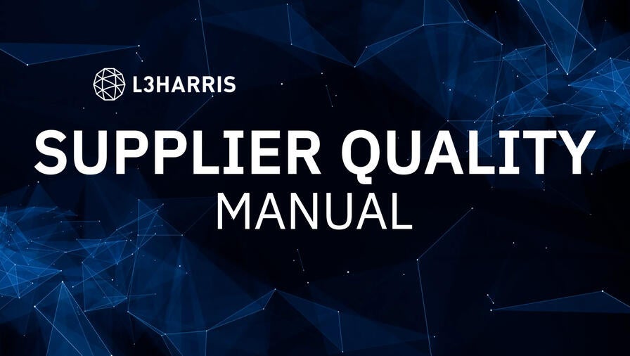 Supplier Quality Manual