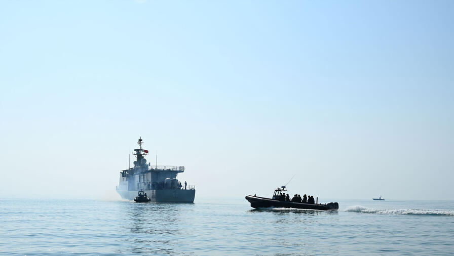 maritime ship at sea