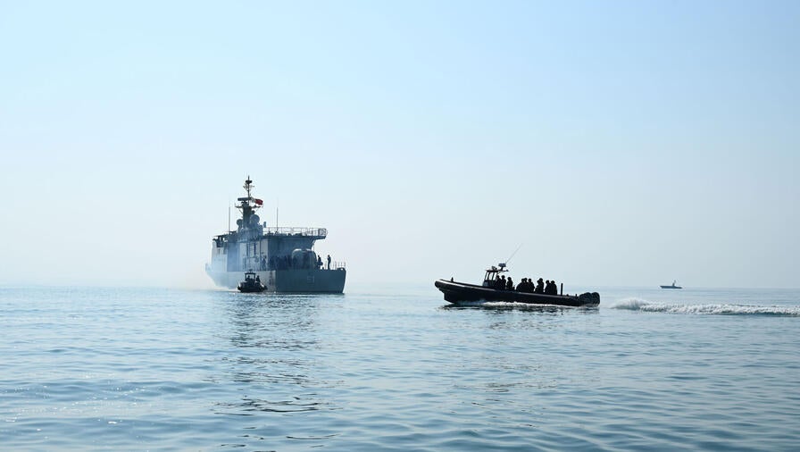 maritime ship at sea