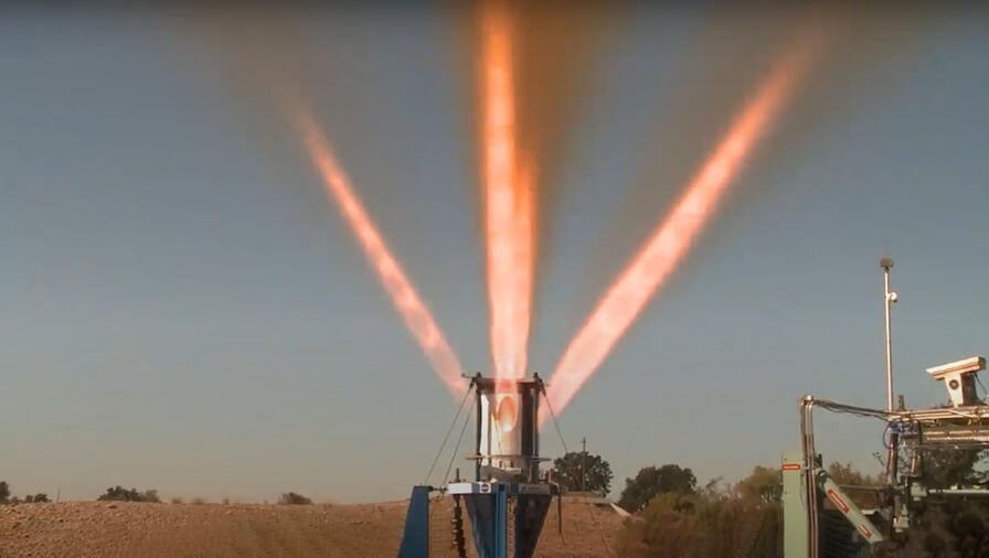 Testing Orion's Jettison Motor