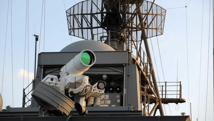 Laser Weapon System - Use of U.S. Navy visual information does not imply or constitute U.S. Navy endorsement.
